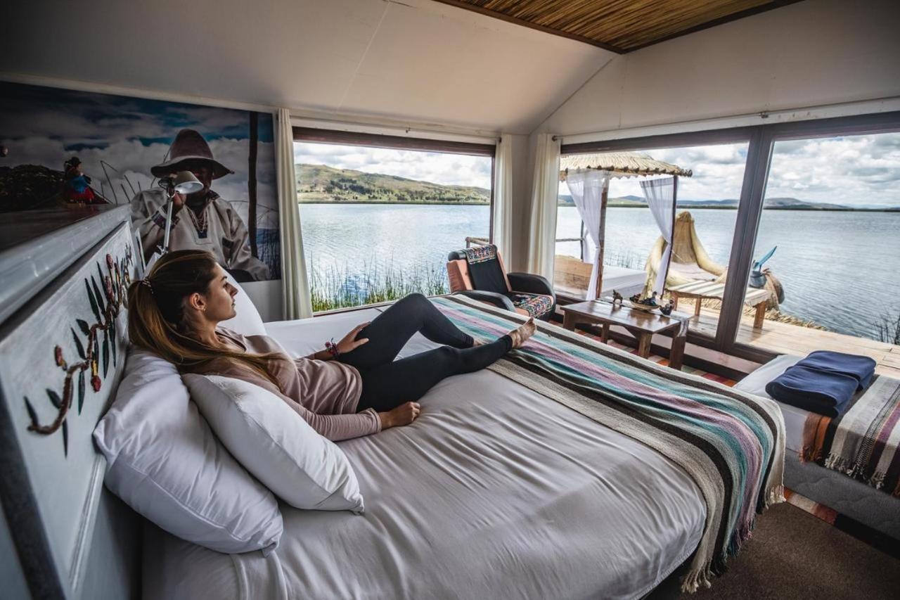 Uros Kay Pacha Lodge Puno Exterior photo