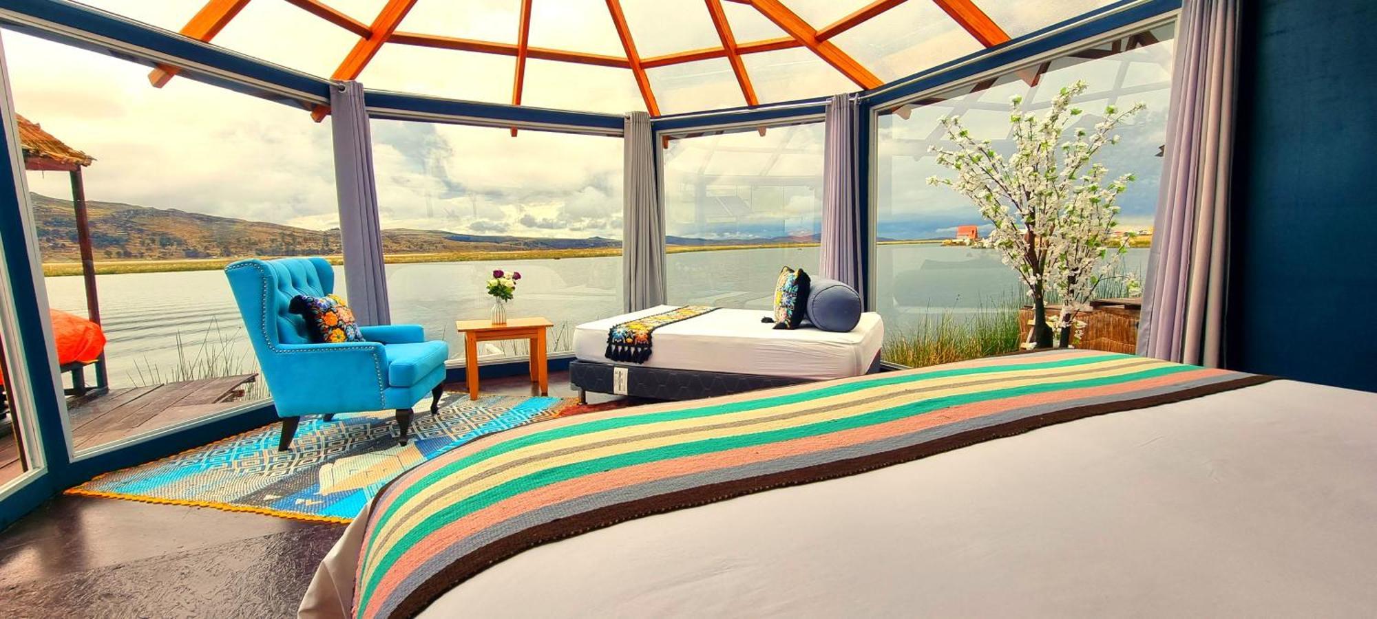 Uros Kay Pacha Lodge Puno Room photo