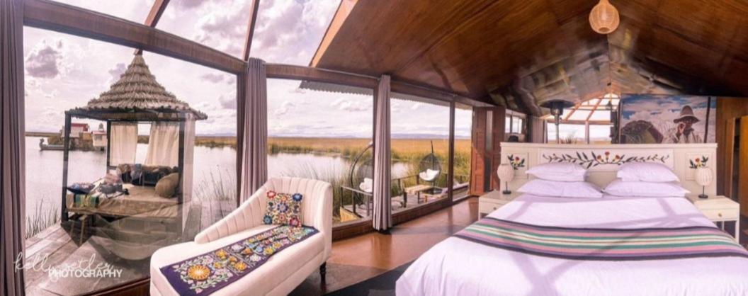 Uros Kay Pacha Lodge Puno Room photo