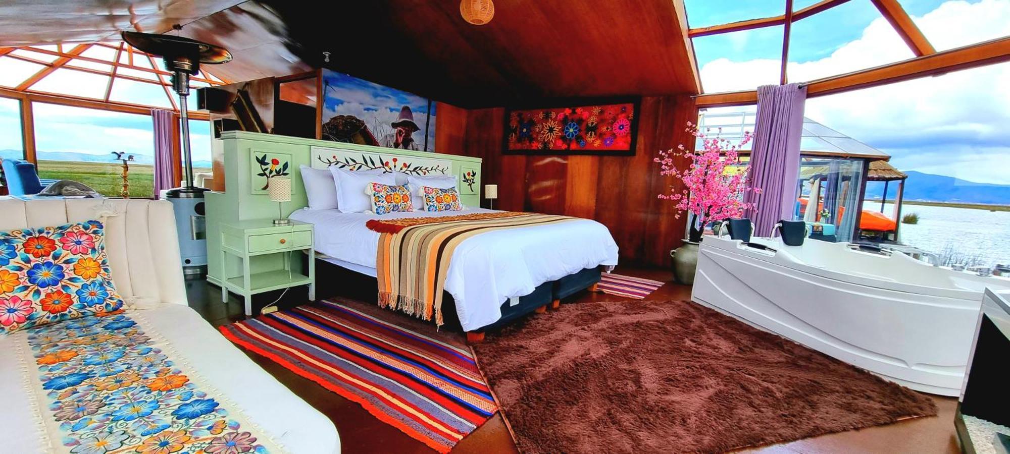 Uros Kay Pacha Lodge Puno Room photo