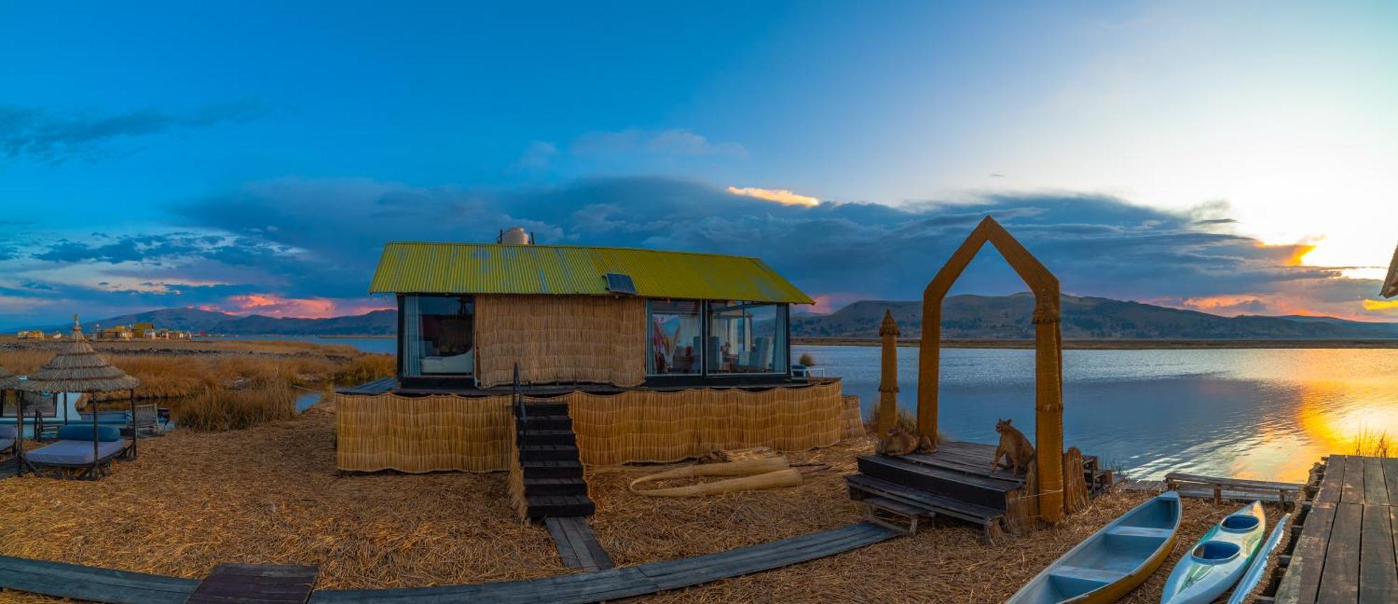 Uros Kay Pacha Lodge Puno Exterior photo